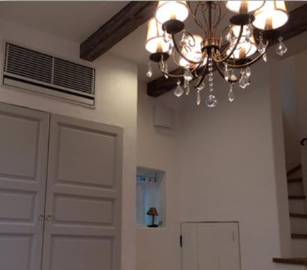 Room with a 'Seseragi®' installed.
