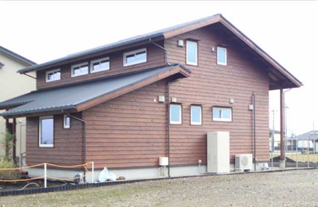 House front.