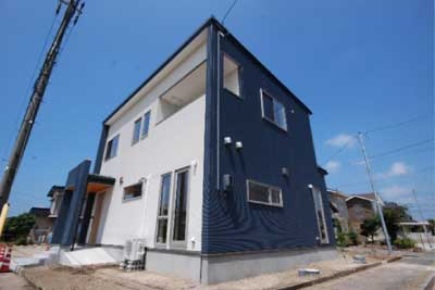 House front.