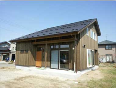 House front.