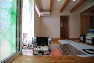 A 'Seseragi®' being installed.