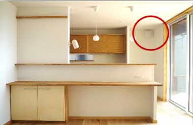 Room with a 'Seseragi®' installed.