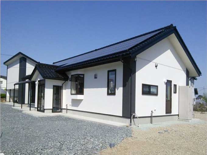 Newly built house.